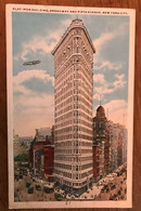 CPA NEW YORK (Etats Unis) FLAT IRON BUILDING And Fifth Avenue - Broadway