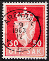 Norway 1964  Minr.88X  ARENDAL  (Lot H 887 ) - Service