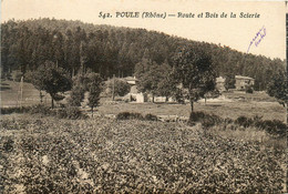 Poule * Route Et Bois De La Scierie * Métier - Andere & Zonder Classificatie