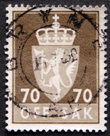 Norway 1956  Minr.79X BRYNE (Lot H 893 ) - Service