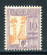 GUADELOUPE- Taxe Y&T N°28- Neuf Avec Charnière * - Portomarken