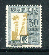 GUADELOUPE- Taxe Y&T N°32- Neuf Avec Charnière * - Segnatasse