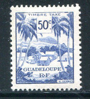 GUADELOUPE- Taxe Y&T N°43- Neuf Avec Charnière * - Timbres-taxe