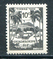 GUADELOUPE- Taxe Y&T N°41- Neuf Sans Gomme - Segnatasse
