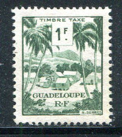 GUADELOUPE- Taxe Y&T N°44- Neuf Sans Gomme - Postage Due