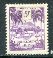 GUADELOUPE- Taxe Y&T N°48- Neuf Sans Gomme - Portomarken