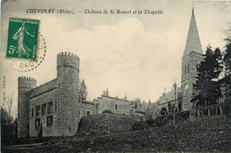 Chevinay * Le Château De St Bonnet Et La Chapelle - Autres & Non Classés