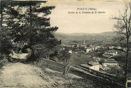 Pomeys * Sentier Chemin De La Fontaine St Martin - Autres & Non Classés
