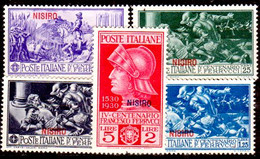 Egeo-OS-308- Nisiro: Original Stamps And Overprint 1930 (+) Hinged - Quality In Your Opinion. - Ägäis (Nisiro)