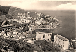 Cerbère * Vue Panoramique Sur La Rade , La Plage Et La Ville - Cerbere