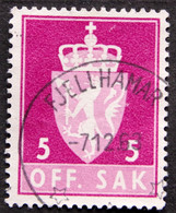 Norway 1955  Minr.68X FJELLHAMAR   (Lot H 905 ) - Service