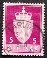 Norway 1955  Minr.68X LARVIK   (Lot H 907 ) - Dienstmarken