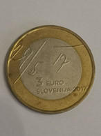 3 EURO 2017 MAY DECLARATION SLOVENIE / EUROS SLOVENIA - Slovénie