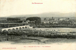 Millas * Vue Générale Du Village * Le Pont - Millas