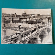 Cartolina Roma - Ponte Vittorio Emanuele II. Viaggiata 1959 - Ponti