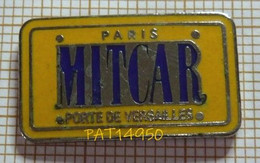 PAT14950 MITCAR PARIS PORTE DE VERSAILLES SALON Des AUTOCARISTES  AUTOCAR CAR En Version EGF - Transports