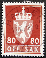 Norway 1976  Minr.103  HALDEN  (Lot H 929 ) - Dienstmarken