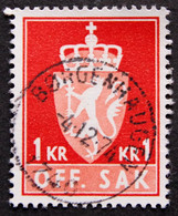 Norway 1972  Minr.94  BØRGENHAUGEN  (Lot H 933 ) - Oficiales