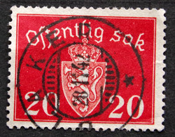 Norway 1939  Minr.37  (Lot H 941 ) - Service
