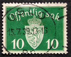 Norway 1938  Minr.24  OSLO (Lot H 944 ) - Service