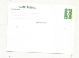 Entier Postal Sur Carte Postale, Briat-Jumelet ,2.10 Francs, Neuf - Standard- Und TSC-Briefe (vor 1995)