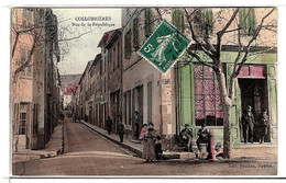 83- COLLOBRIERES- PLACE  DE  LA  REPUBLIQUE  REF2958 - Collobrieres