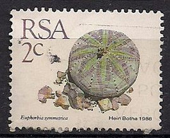 South Africa 1988-93 - Euphorbia Symmetrica Scott#736- Used - Oblitérés