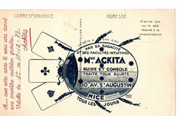 MME ACKITA . CARTOMANCIENNE . BETE A BON DIEU . AUDITION GRATUITE - Old Professions