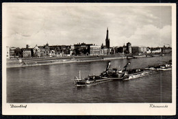 F9549 - Dampfer Schlepper Schleppkahn - Düsseldorf Rheinschifffahrt - Walter Bales Köln Klettenberg - Tugboats