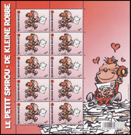Feuille / Blad - 4446** - Le Petit Spirou / De Kleine Robbe - Philabédés (comics)