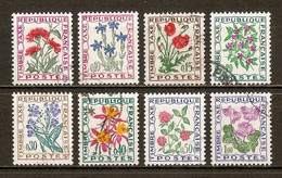 1964-71 Taxe - Fleurs Des Champs - YT 95-102 - 1960-.... Used