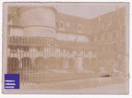 Gisors - Mairie Hôtel De Ville / Eure - Rare Petite Photo 1900s 8,5x6cm Normandie A86-18 - Lugares