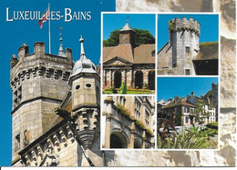 Luxeuil Les Bains. -  Tour Des Echevins, Etablissement Thermal; Maison François 1er, Tour Du Bailli - Non écrite 2001 - Luxeuil Les Bains