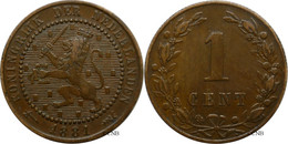 Pays-Bas - Royaume - Guillaume III - 1 Cent 1881 - TTB/XF45 - Mon5470 - 1849-1890 : Willem III