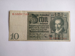 GERMANIA 10 MARK 1929 - 10 Mark