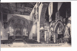 163 -  MONT SAINT-MICHEL - Intérieur De L'Eglise Paroissiale, La Nef - Le Mont Saint Michel
