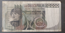 BANKNOTE ITALIA 10000 LIRE 1980 CIAMPI STEVANI CIRCULATED - 10000 Liras