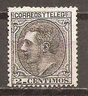 España/Spain-(MH/(*)) - Edifil  200 - Yvert  183 (sin Goma) - Nuevos