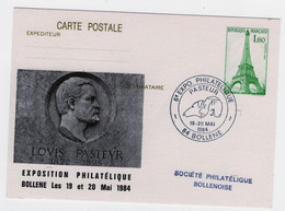 Entier Postal  N°429 TOUR  EIFFEL/ 1984 / BOLLENE / REPIQUE - Buste Ristampe (ante 1955)