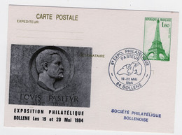 Entier Postal  N°429 TOUR  EIFFEL/ 1984 / BOLLENE / REPIQUE - Umschläge Mit Aufdruck (vor 1995)