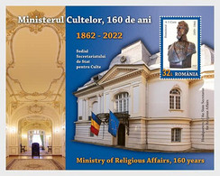 Roemenië / Romania - Postfris / MNH - Sheet 160 Jaar Ministerie Van Religie 2022 - Ongebruikt