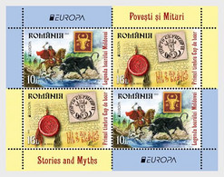 Roemenië / Romania - Postfris / MNH - Sheet Europa, Mythen En Sagen 2022 - Neufs