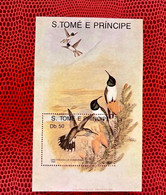 ST TOME E PRINCIPE 1989 Bloc 1v  Neuf MNH ** YT Mi Bl 192 Pájaro Bird Pássaro Vogel Ucello Oiseau - Kolibries