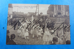 Russeignies Katholieke Schoolkolonie Van Rozennaken. Wijding Der Grot 1930 Mont-de-l'Enclus - Kluisbergen