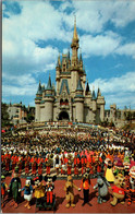 Florida Orlando Walt Disney World Cinderella Castle With Mickey Mouse And Cast Of Thousands - Orlando