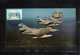 Argentina 1982 Las Malvinas Son Argentinas Interesting Postcard - Briefe U. Dokumente