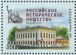 RUSSIA 2022, Russian Historical Society, XF MNH** - Nuevos