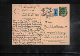 Germany / Deutschland 1952 Interessante Postkarte - Postkarten - Gebraucht