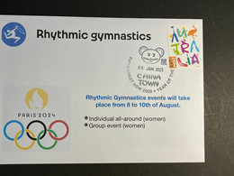 (3 N 7) 2024 France - Paris Olympic Games (3-1-2023) Sport / Rhythmic Gymnastics - Verano 2024 : París