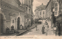 CPA BLOIS - La Rue Du Commerce Et La Poissonnerie - Animé - Blois